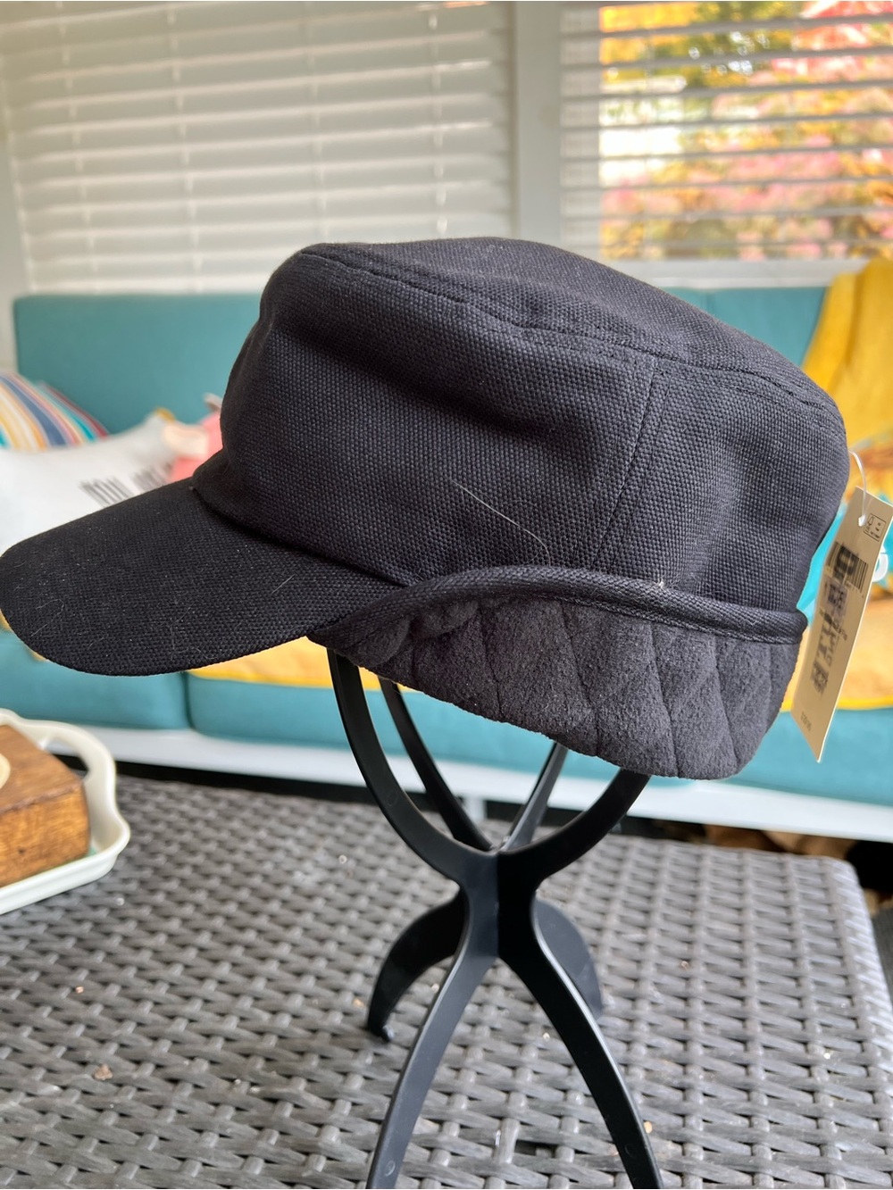 Duluth Trading Co. Men’s Superior Ear Flap Hat in black XL. NWT